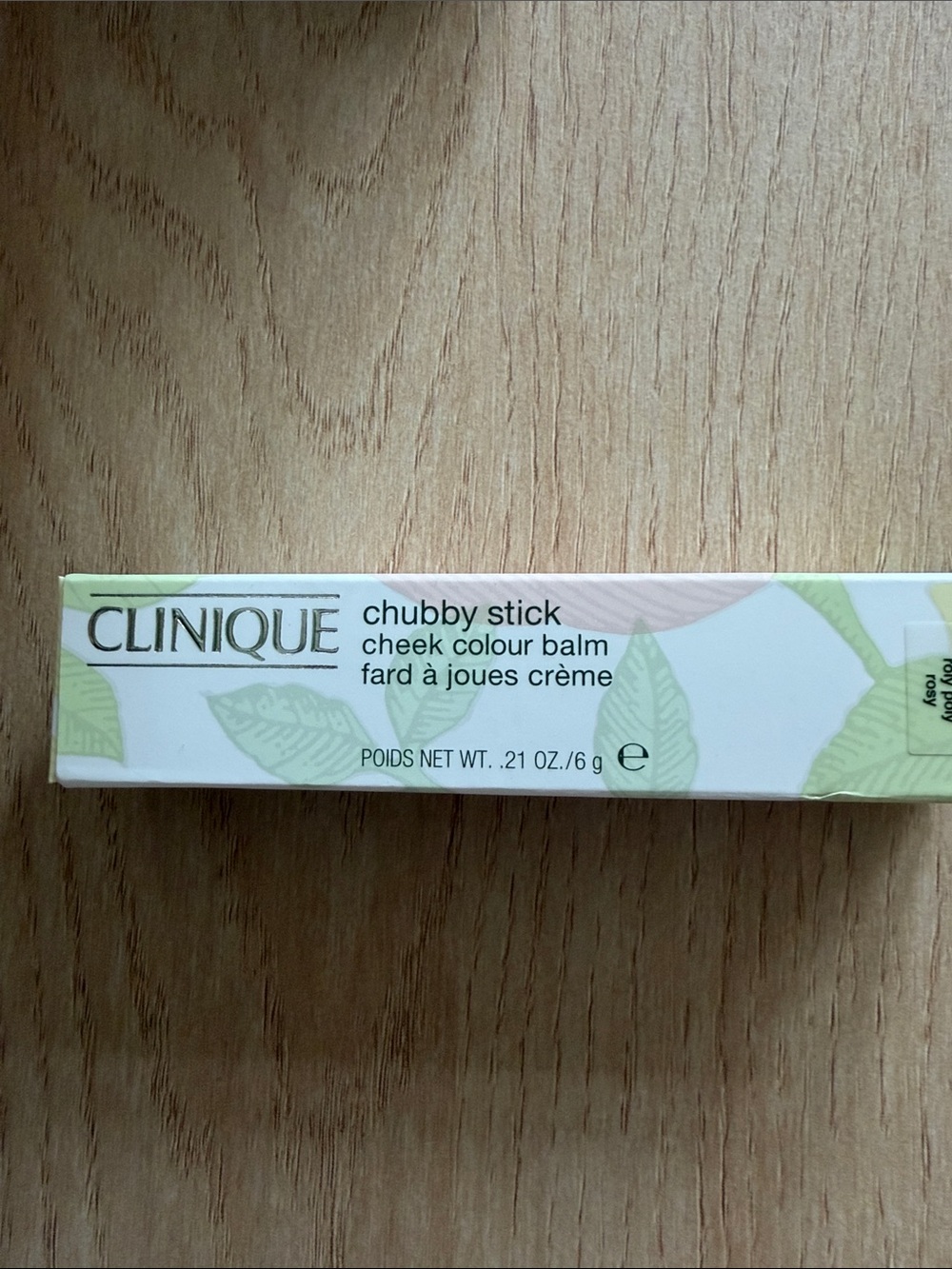 Clinique Chubby Stick Cheek Colour Balm - Leaf Green Accents